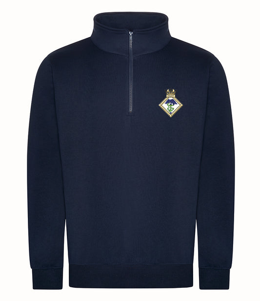 HMS EAGLET - Pro RTX 1/4 Neck Zip Sweatshirt - RX305
