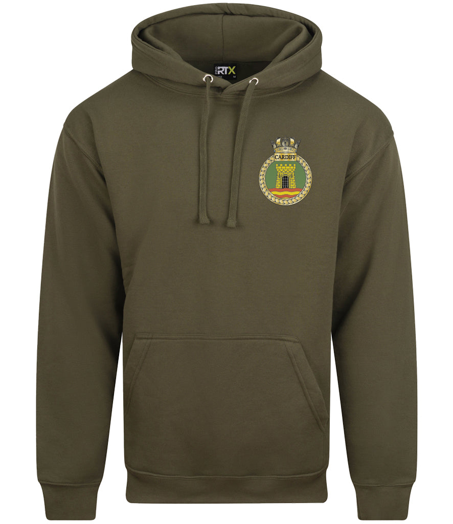 HMS Cardiff - Pro RTX Hoodie