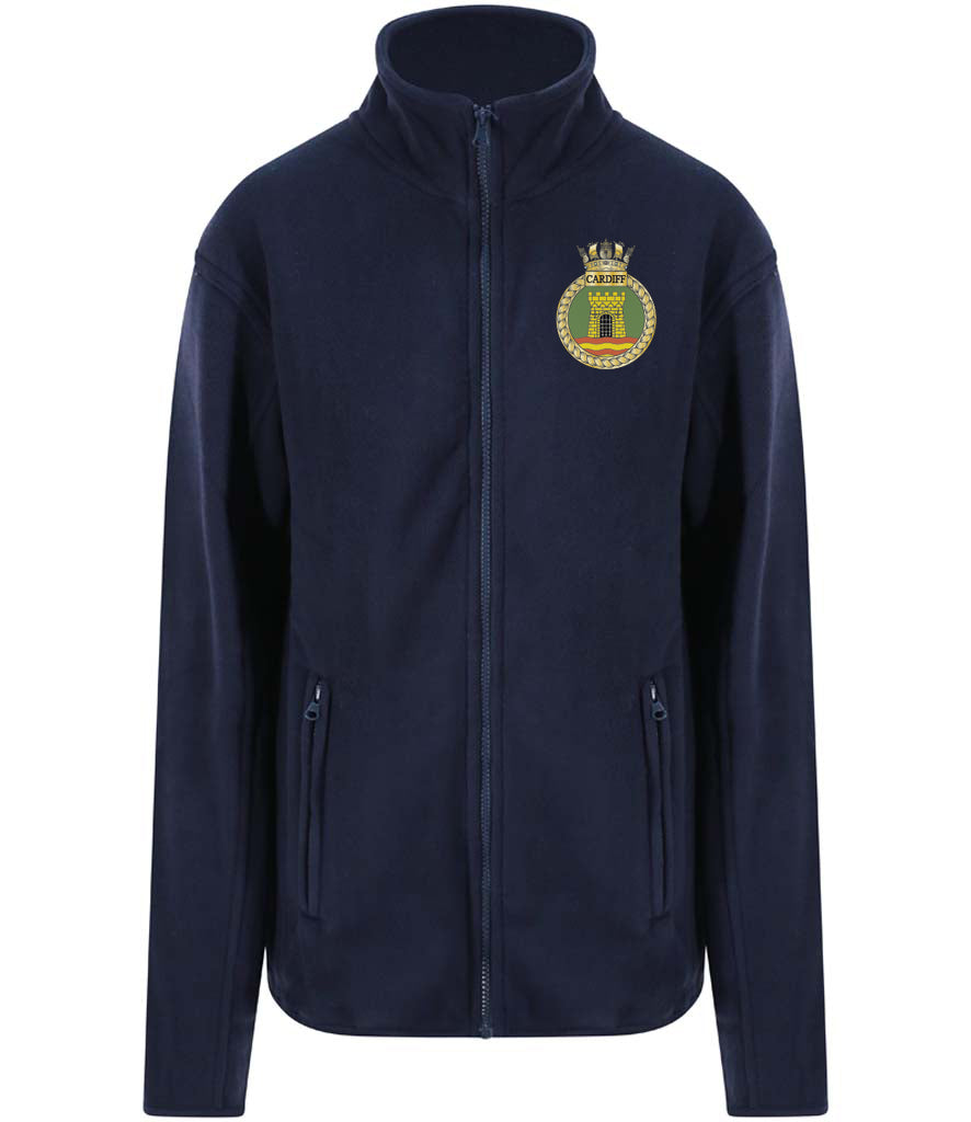 HMS Cardiff - Pro RTX Unisex Micro Fleece Jacket