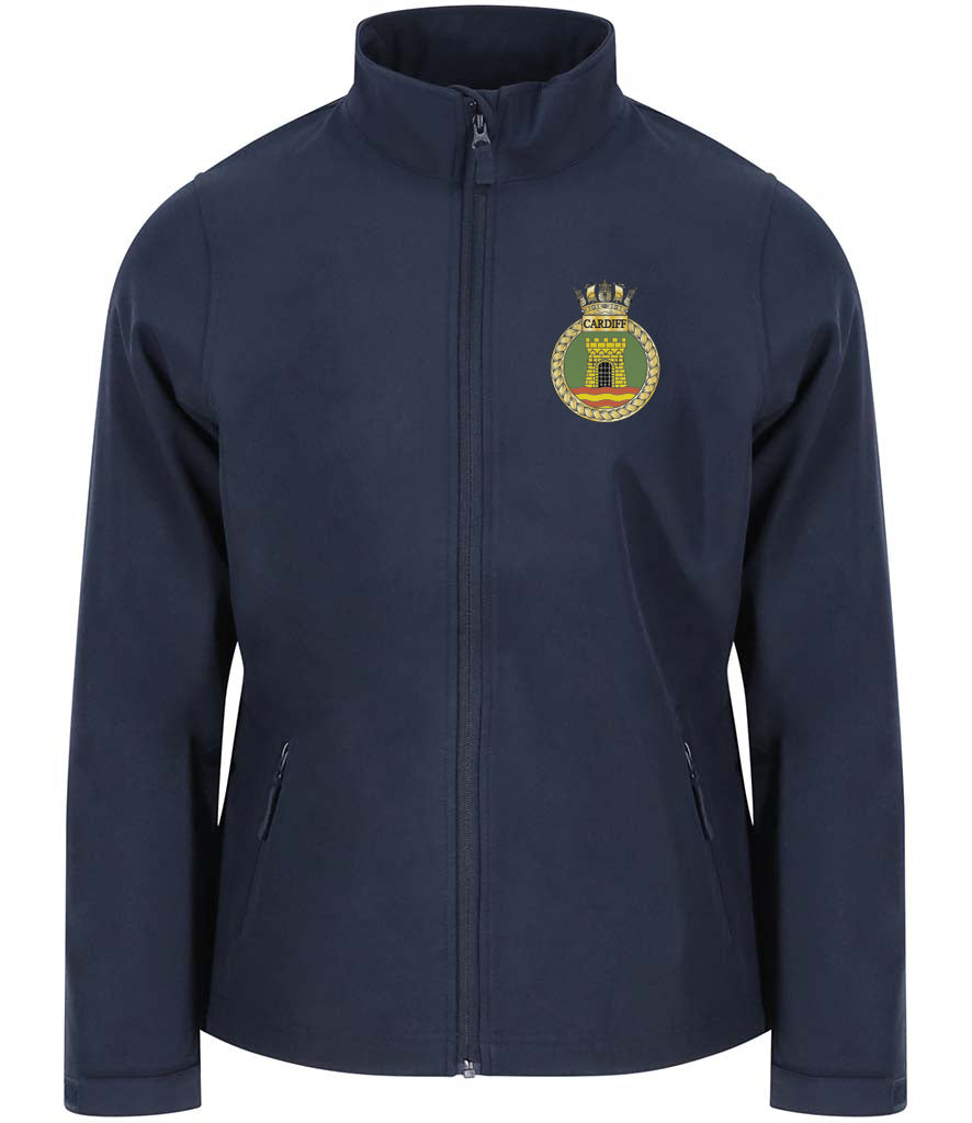 HMS Cardiff -  Pro RTX Female Fit Two Layer Soft Shell Jacket