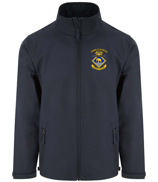 HMS GANGES Pro RTX Unisex Two Layer Soft Shell Jacket - RX500
