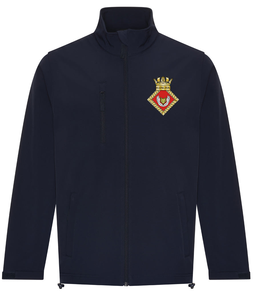 HMS Flying Fox - Pro RTX Unisex Three Layer Soft Shell Jacket