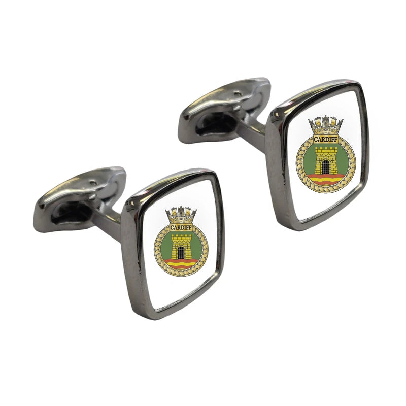 HMS Cardiff - Premium Cuff Links