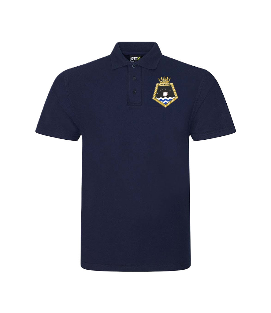 RFA TIDESPRING Unisex Pique Polo Shirt - RX101