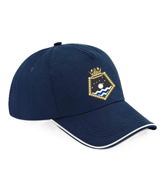 RFA TIDESPRING Beechfield Authentic Piped 5 Panel Cap - BB25C